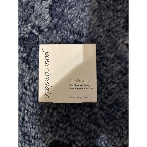 Brand New Jane Iredale Purepressed Eye Shadow Triple Cognac Makeup - Picture 1 of 6